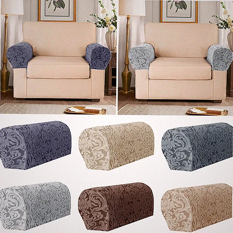2x Sofa Armchair Covers Stretch Chair Arm Protector Cover Couch Recliner Armrest