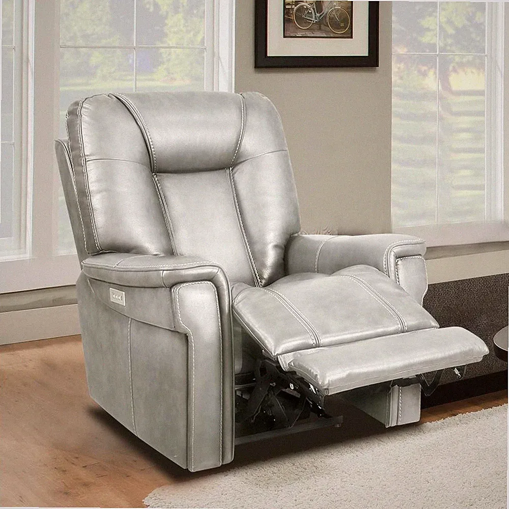 Sanibel Sofa w/Power Recline, Power Head Rests & Power Lumbar (Lay Flat)