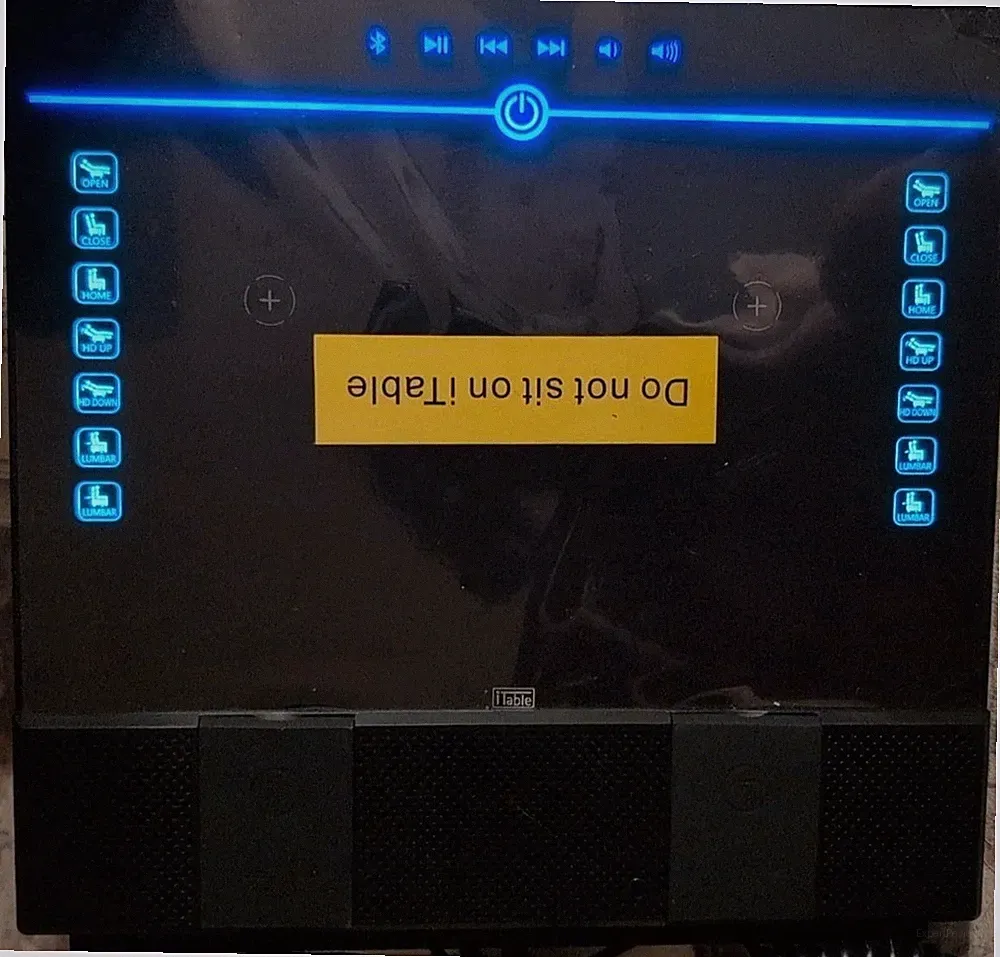 Triple Power Recliner Sofa replacement Armrest Controller Itable Touch Screen